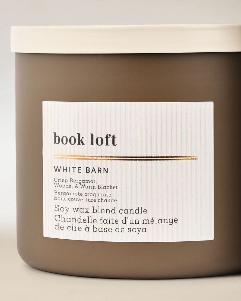 Book Loft 3-Wick Candle เทียนหอม 3 ไส้