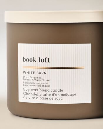 Book Loft 3-Wick Candle เทียนหอม 3 ไส้