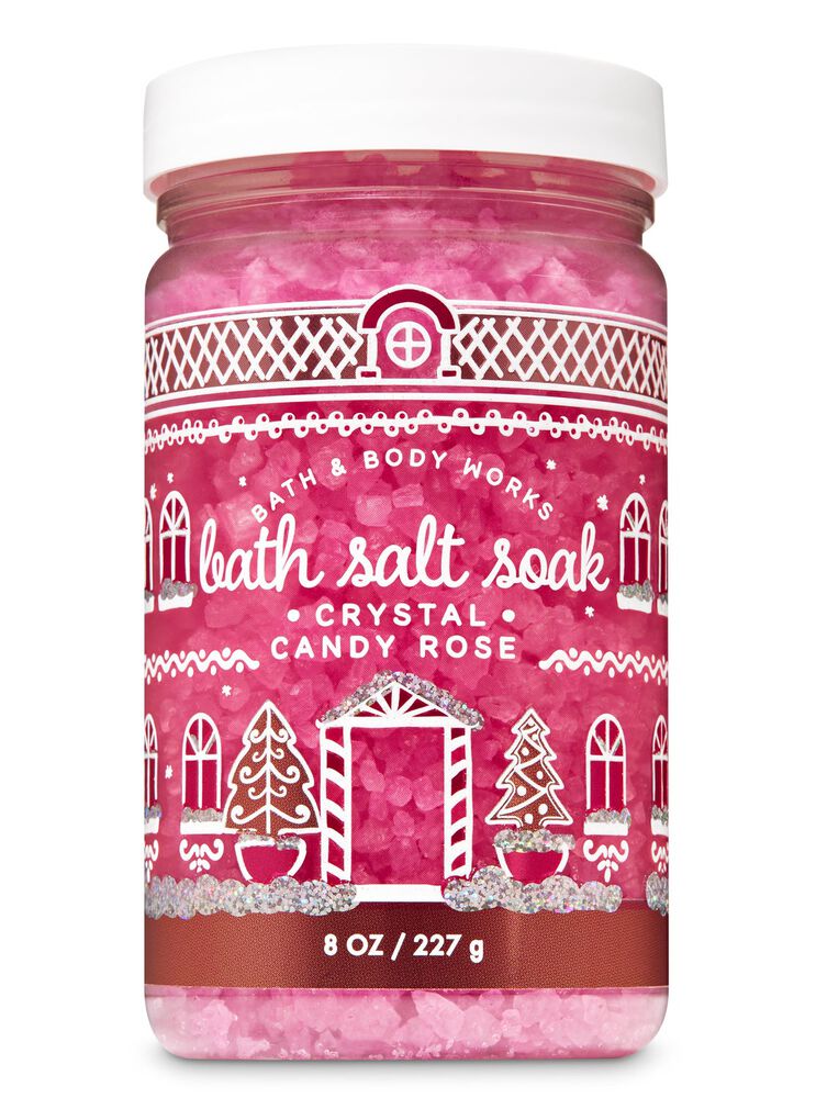 Crystal Candy Rose Bath Soak Bath Soak