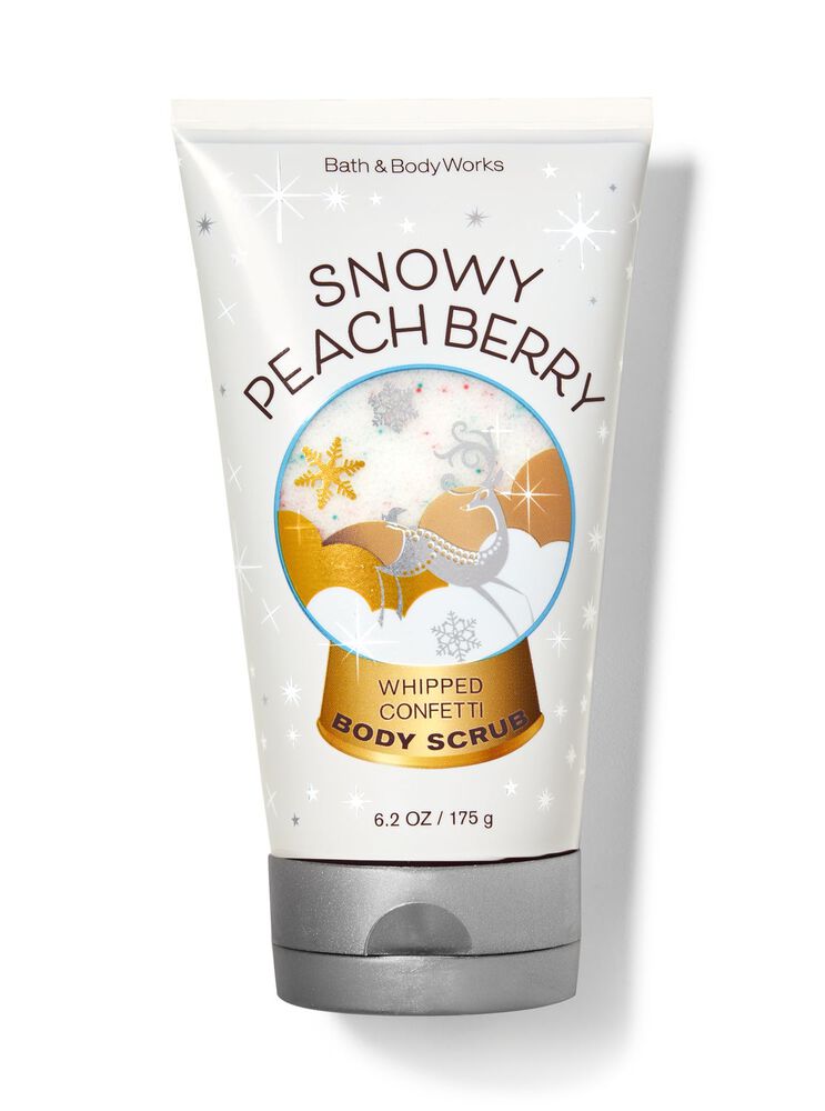 Snowy Peach Berry Whipped Confetti Body Scrub Whipped Confetti Body Scrub
