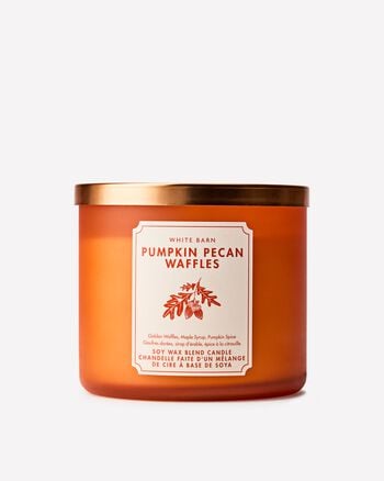 Pumpkin Pecan Waffles 3-Wick Candle เทียนหอม 3 ไส้