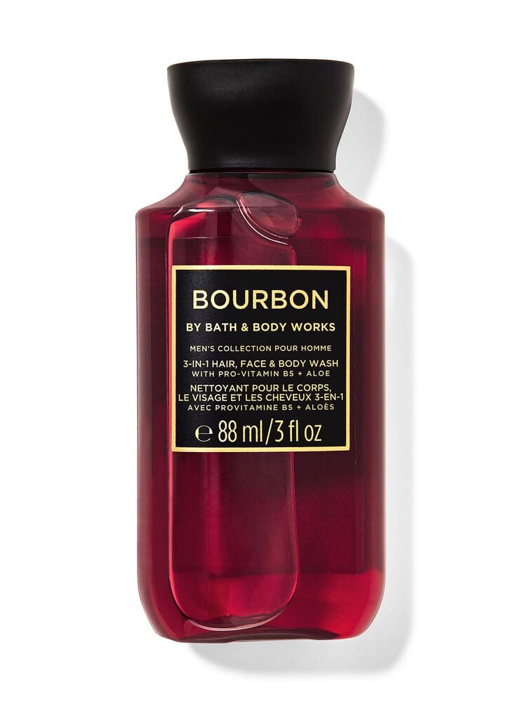 Bourbon Travel Size Body Wash สบู่อาบน้ำขนาดพกพา