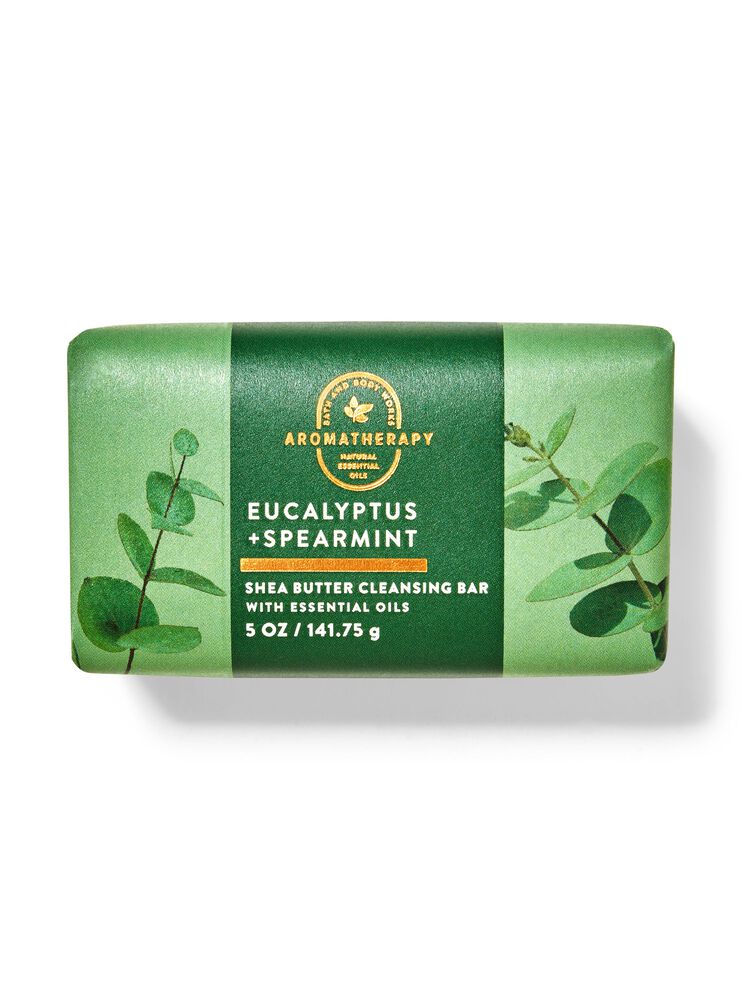 Eucalyptus Spearmint Shea Butter Cleansing Bar สบู่ก้อน