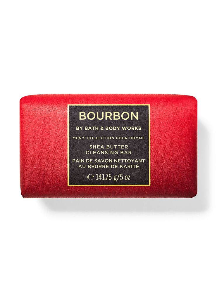 Bourbon Shea Butter Cleansing Bar สบู่ก้อน