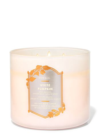White Pumpkin 3-Wick Candle เทียนหอม 3 ไส้