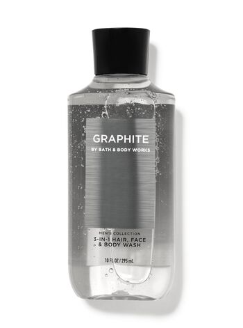 Graphite 3-in-1 Hair, Face & Body Wash สบู่สูตร 3-in-1