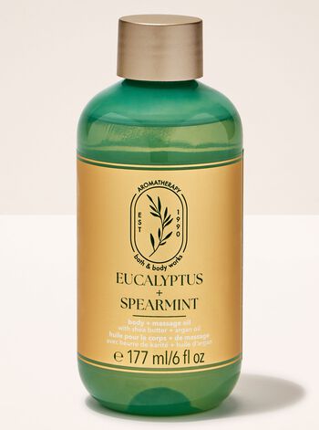 Eucalyptus Spearmint Body and Massage Oil บอดี้ออยล์
