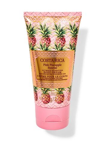 Pink Pineapple Sunrise Travel Size Ultimate Hydration Body Cream บอดี้ครีมขนาดพกพา