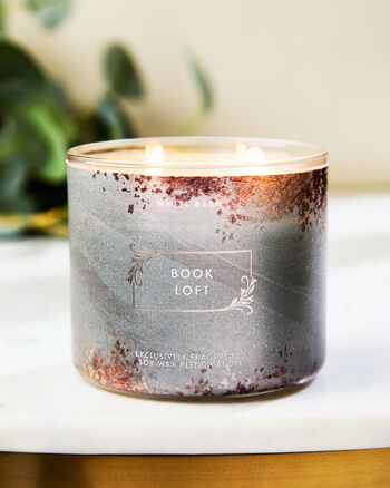 Book Loft 3-Wick Candle เทียนหอม 3 ไส้