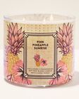 Pink Pineapple Sunrise 3-Wick Candle image number null