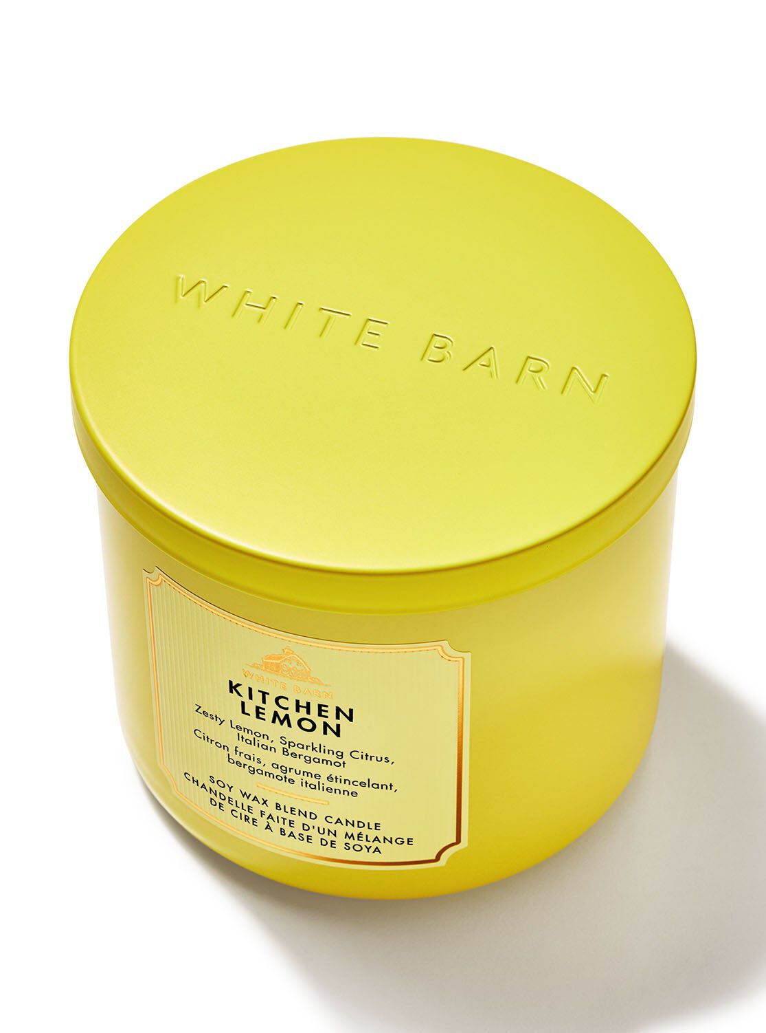 Shop Kitchen Lemon 3-Wick Candle | Bath & Body Works Thailand