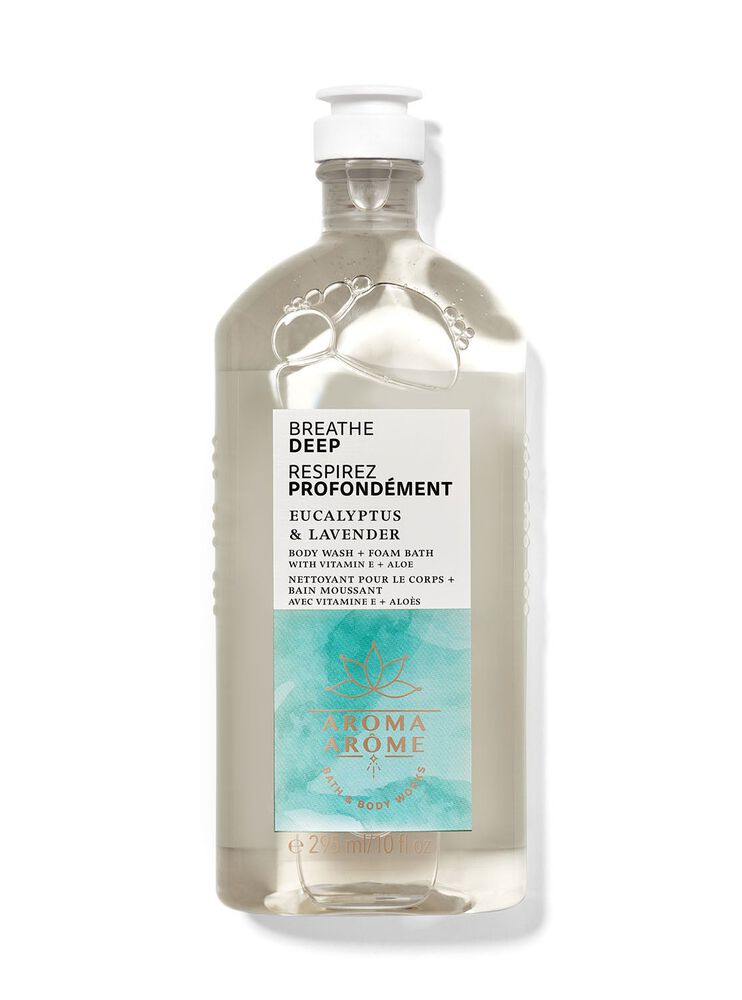 Eucalyptus Lavender Body Wash and Foam Bath สบู่อาบน้ำ