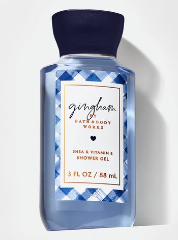 Gingham Travel Size Shower Gel Travel Size Shower Gel
