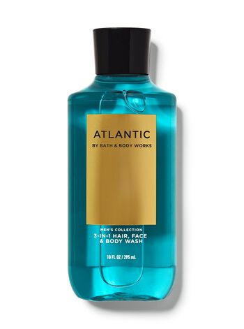 Atlantic Body Wash & Shower Gel สบู่สูตร 3-in-1