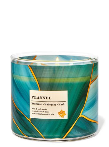 Flannel 3-Wick Candle เทียนหอม 3 ไส้
