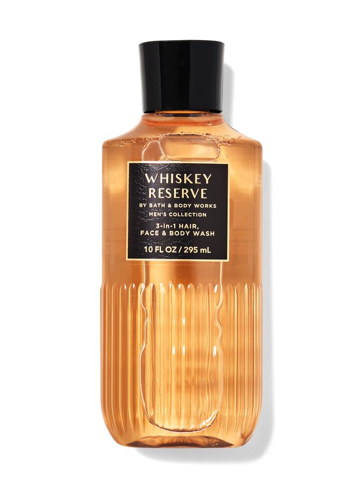 Whiskey Reserve 3-in-1 Hair, Face & Body Wash สบู่สูตร 3-in-1