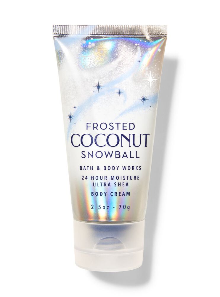 Frosted Coconut Snowball Travel Size Body Cream Travel Size Body Cream