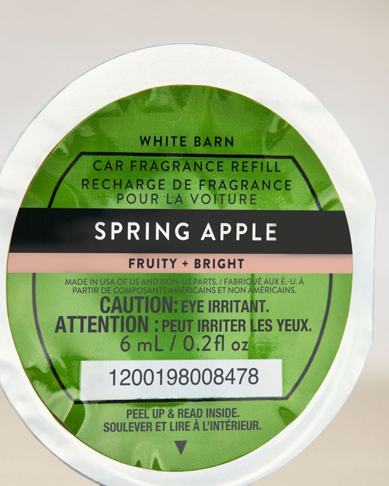 Spring Apple Car Fragrance Refill รีฟิลน้ำหอมปรับอากาศรถยนต์