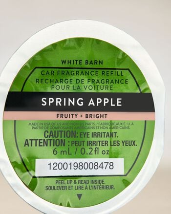 Spring Apple Car Fragrance Refill รีฟิลน้ำหอมปรับอากาศรถยนต์