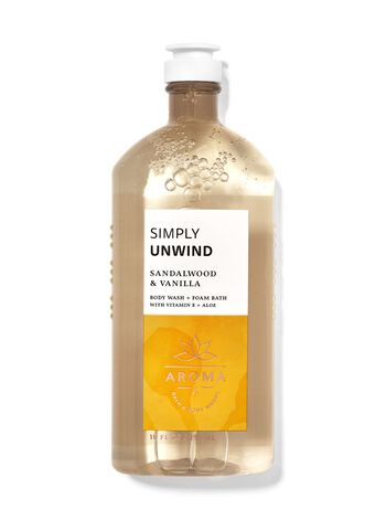 Sandalwood Vanilla Body Wash and Foam Bath สบู่อาบน้ำ