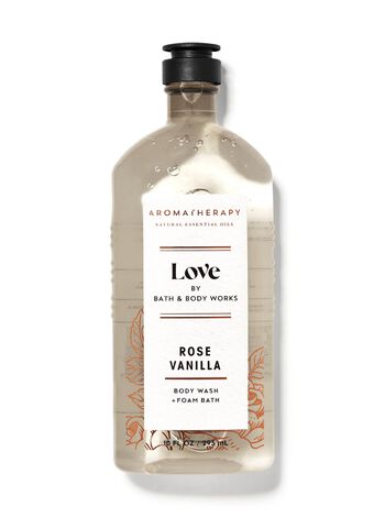Rose Vanilla Body Wash & Shower Gel สบู่อาบน้ำ