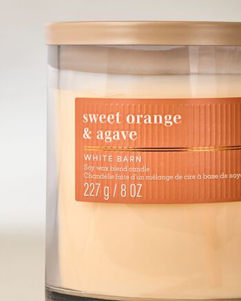 Sweet Orange & Agave Single Wick Candle เทียนหอม 1 ไส้