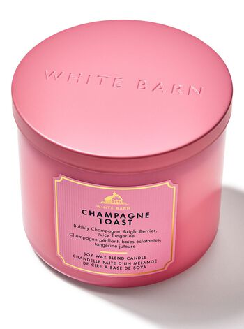 Champagne Toast 3-Wick Candle เทียนหอม 3 ไส้