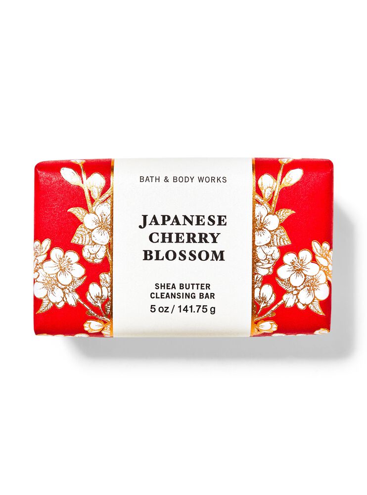 Japanese Cherry Blossom Shea Butter Cleansing Bar สบู่ก้อน