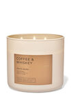 Coffee & Whiskey 3-Wick Candle image number null