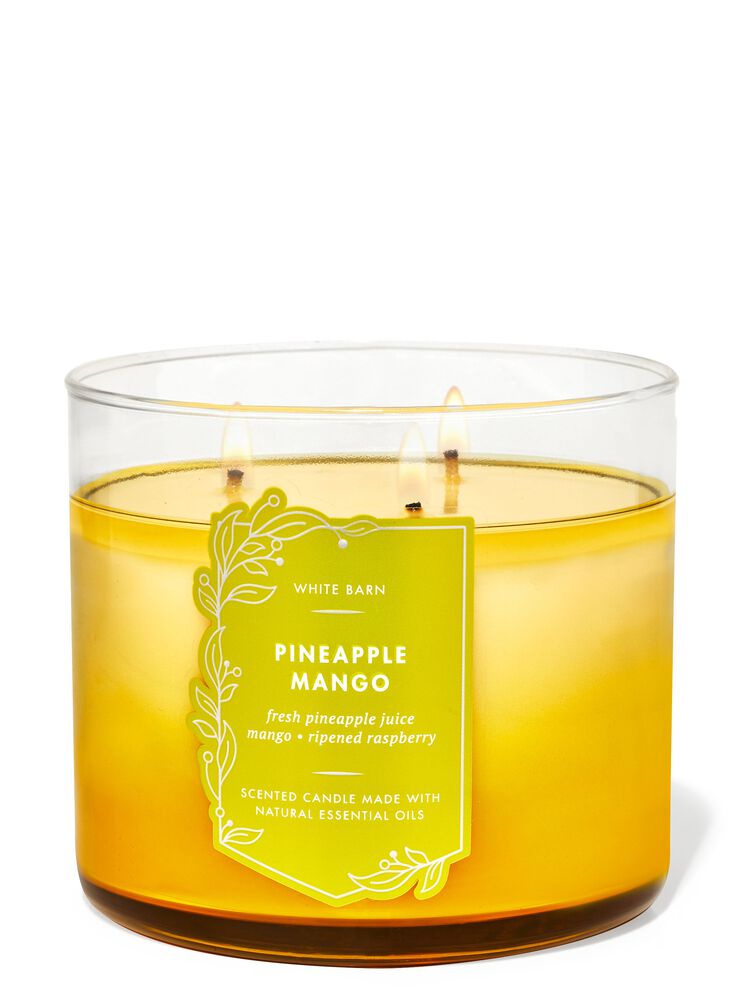 Pineapple Mango 3-Wick Candle เทียนหอม 3 ไส้