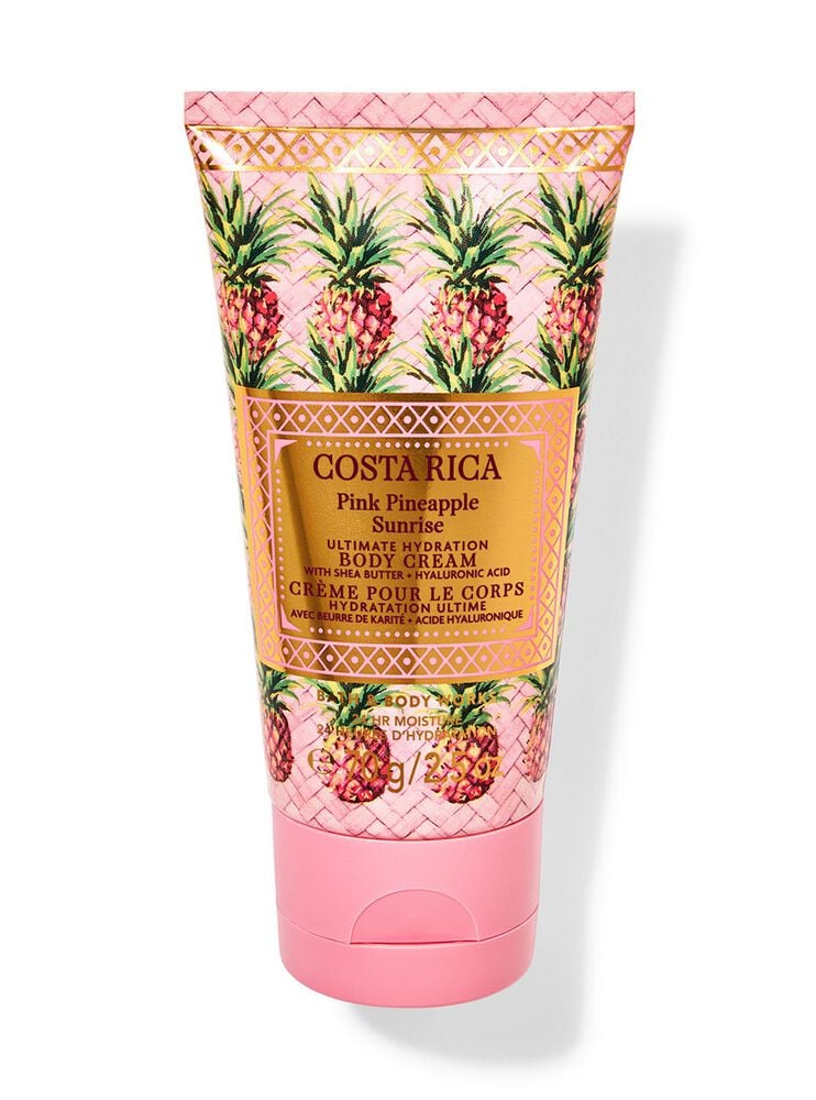 Pink Pineapple Sunrise Travel Size Ultimate Hydration Body Cream Travel Size Ultimate Hydration Body Cream