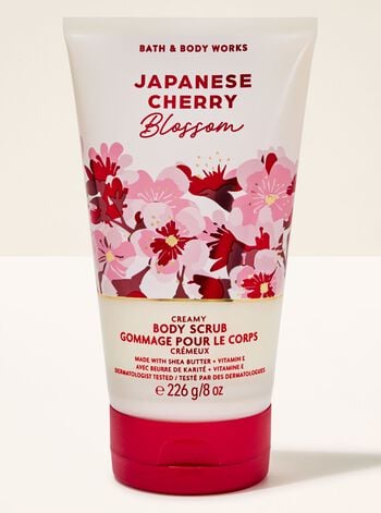 Japanese Cherry Blossom Creamy Body Scrub บอดี้สครับ
