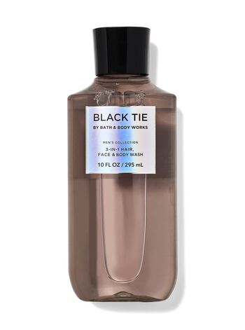 Black Tie 3-in-1 Hair, Face & Body Wash สบู่สูตร 3-in-1
