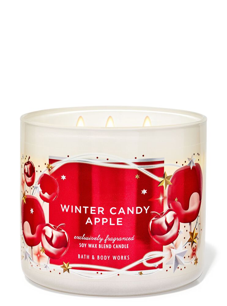 Winter Candy Apple 3-Wick Candle เทียนหอม 3 ไส้