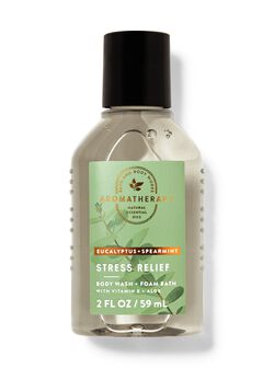 Eucalyptus Spearmint Travel Size Body Wash and Foam Bath
