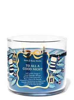 To All A Good Night 3-Wick Candle To All A Good Night 3-Wick Candle
