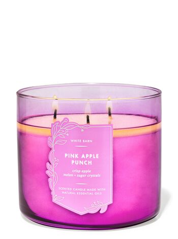 Pink Apple Punch 3-Wick Candle เทียนหอม 3 ไส้