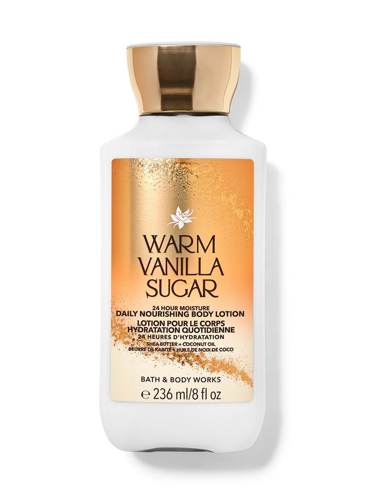 Warm Vanilla Sugar Daily Nourishing Body Lotion บอดี้โลชั่น