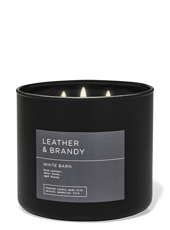 Leather & Brandy 3-Wick Candle 3-Wick Candle