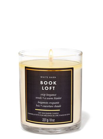 Book Loft Single Wick Candle เทียนหอม 1 ไส้