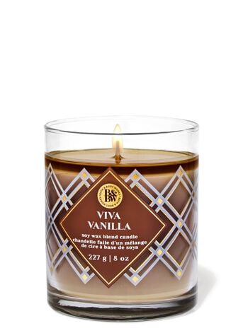 Viva Vanilla Single Wick Candle เทียนหอม 1 ไส้