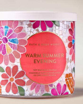 Warm Summer Evening 3-Wick Candle เทียนหอม 3 ไส้
