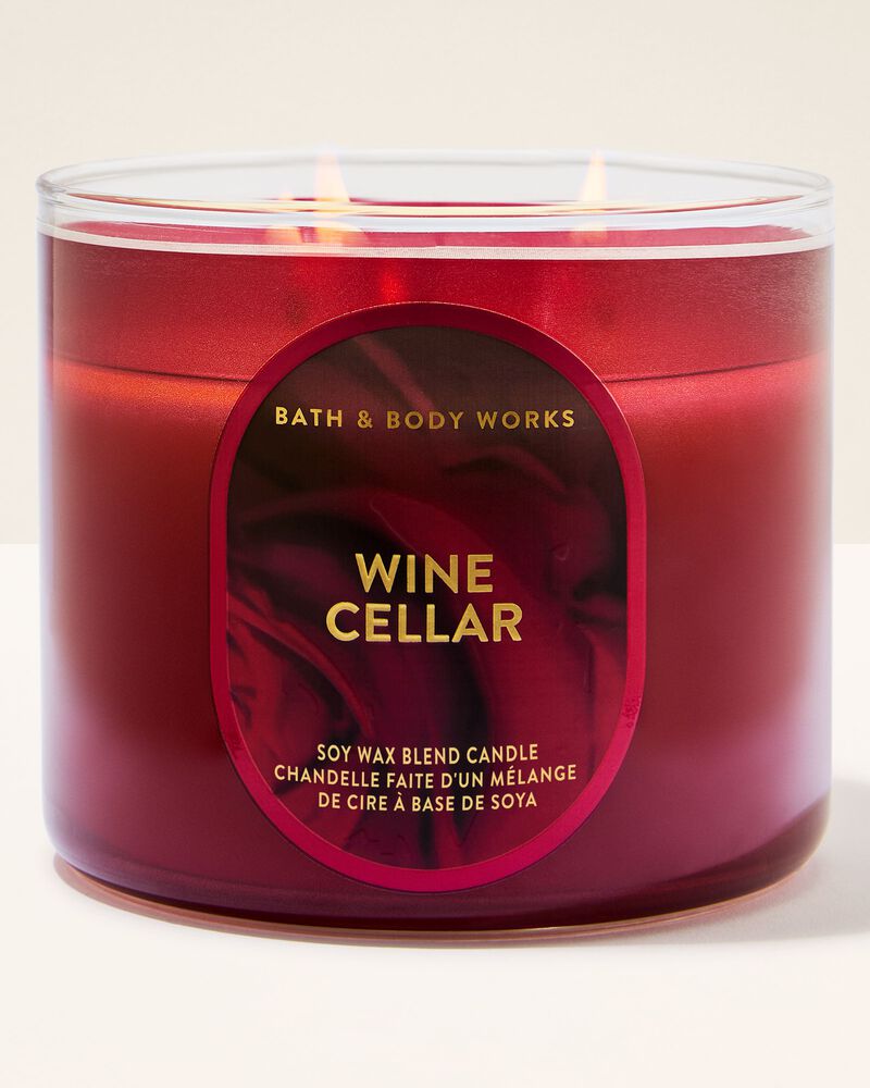 Wine Cellar 3-Wick Candle เทียนหอม 3 ไส้