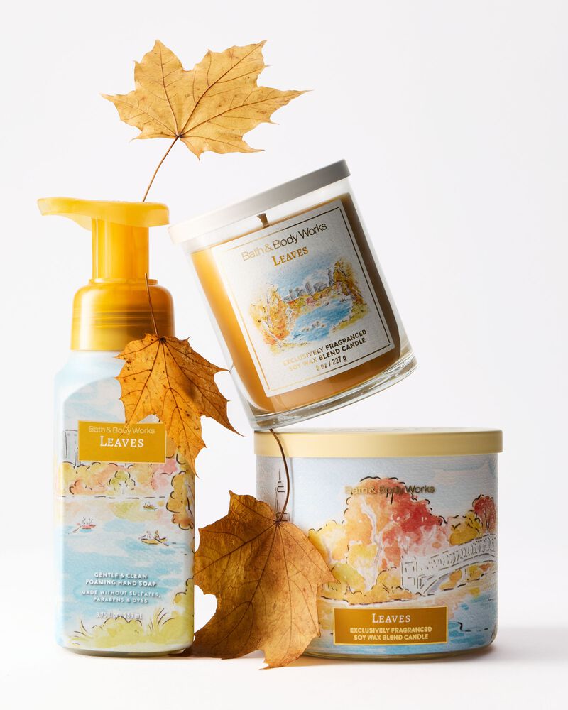 Leaves 3-Wick Candle เทียนหอม 3 ไส้