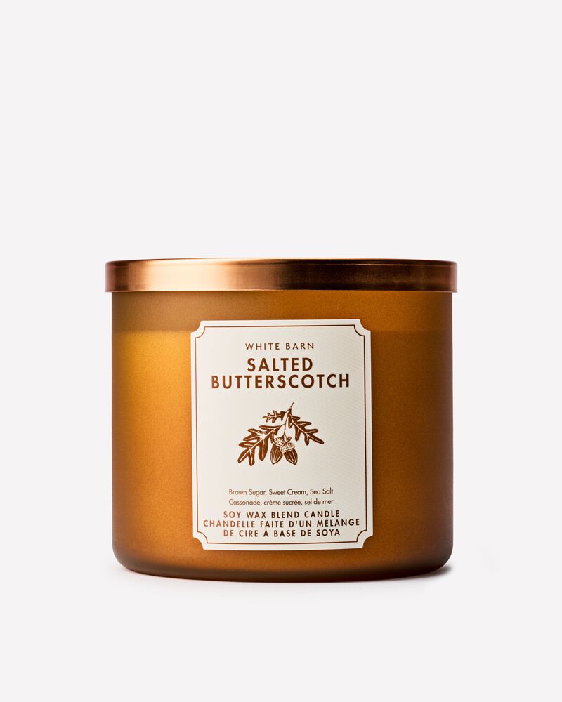 Salted Butterscotch 3-Wick Candle เทียนหอม 3 ไส้