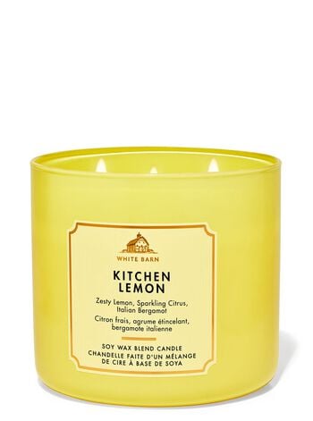 Kitchen Lemon 3-Wick Candle เทียนหอม 3 ไส้