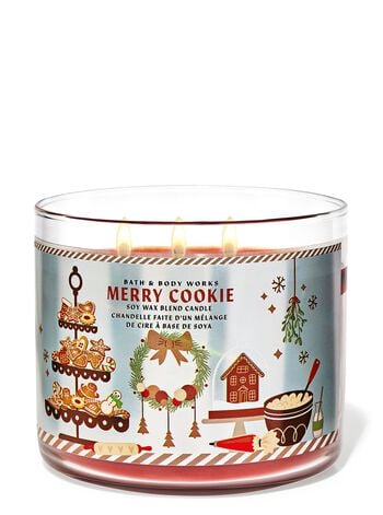 Merry Cookie 3-Wick Candle เทียนหอม 3 ไส้