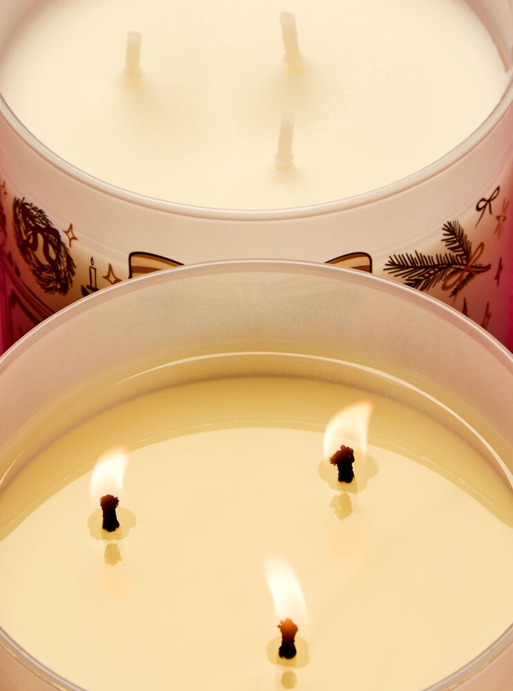 Bright Christmas Morning 3-Wick Candle เทียนหอม 3 ไส้