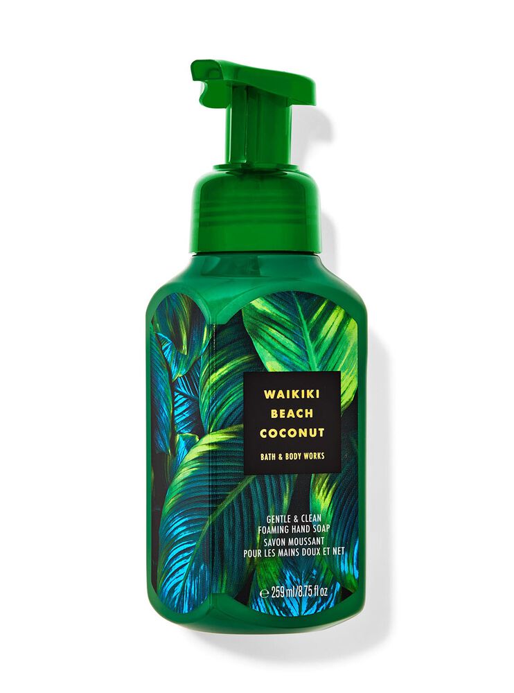 Waikiki Beach Coconut Gentle & Clean Foaming Hand Soap โฟมล้างมือ