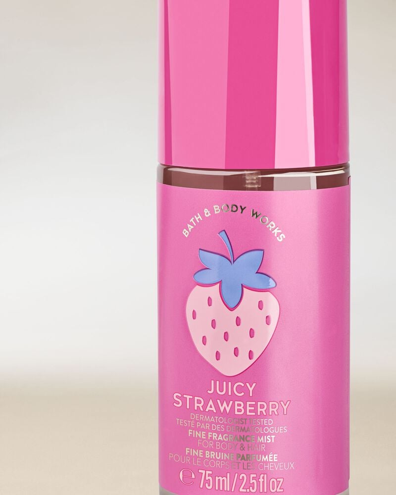 Juicy Strawberry Travel Size Fine Fragrance Mist มิสต์ขนาดพกพา